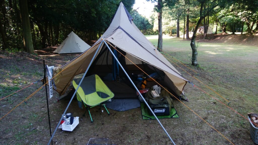 7月下旬のキャンプ